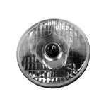 Headlamp 7" Vertical Dip BPF 'J' Light No-Pilot - 5304LC - Lucas Classic