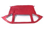 Hood Cover - Red Superior PVC with Zip Out Rear Window - Spitfire Mk3 - 817881SUPRED