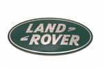 Land Rover Oval Grille Badge - Dark Green and Silver - LR023296 - Genuine