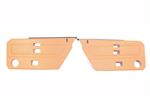Door Trim Panels - No Window Winder Holes - Pair - Biscuit - RB7702BISCNW