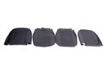 Front Seat Cover Set - Pair - Vinyl - Black - RP1374BLACK