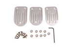 Aluminium Pedal Covers (3pc) - MGB 1968 to 1976 - RP1434EARLY - Aftermarket