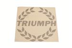 Transfer - Triumph Laurel Wreath - Large - Gold - XKC3702