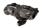 Headlamp assembly - LH - Black Bezel - XBC002660 - Genuine MG Rover