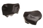 Vinyl Headrest Covers - Small Type - Black - Pair - YKC3169PACOVER