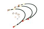 Goodridge Classic Braided Brake Hose Kit - Jaguar 240 and 340 1967-1969 - SJA09023PVB