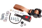 Front Seat Belt Kit - Inertia Reel - 15cm Stalk with Wiring - Each - Beige - XKC252815WBEIGE - Securon