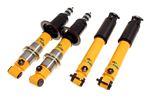 Spax KSX/CSX Front and Rear Shock Absorber Kit - Ride/Height Adjustable Front - Triumph - RL1358SA