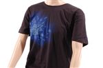 Mens Leisure Sport T-Shirt Black with Blue Logo - XXL - LRSS14LSBXXL - Genuine