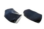 Triumph TR7 Headrest Covers - Large Type D - Blue Vinyl - Pair - XKC3898JJCOVER
