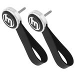 Door Pull Strap Set (pair) Vintage Logo Black 1989-97 - 903-665 - Jass Performance