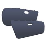 Door Trim Panel Leather Covered ABS (pair) Blue 1989-97 - 908-250