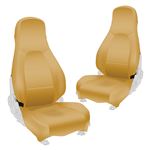 Seat Cover Leather (pair) Honey Tan 1996-97 - 908-298