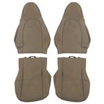 Seat Cover Leather (pair) Biscuit 1999-00 - 908-361
