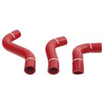 Coolant Hose Set Mk1 89-93 Red Silicone - 909-745 - Mishimoto