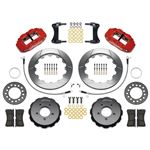 Big Brake Kit Red Vented Slotted Front (6 pot) 327mm - 909-823 - Wilwood