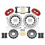 Big Brake Kit Red Vented Slotted Drilled Front (6 pot) 355.6mm - 909-826 - Wilwood