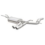 Cat-Back Exhaust System Dual Tip S/Steel 2016-24 - 910-715 - RoadsterSport