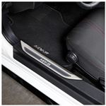 Sill Tread Plate Black/Silver (pair) with MX5 Logo 2016-24 - 910-870 - Mazda