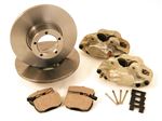 Brake Conversion Kit - 4 Pot Solid Standard Discs and Pads - RO1009