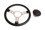 Vinyl 14 Inch Steering Wheel With Polished Centre - RO1148P - Mountney