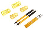 Spax KSX Front and Rear Shock Absorber Kit - Adjustable On Car - with Uprated/30mm Lowered Springs - SD1 - RO1050