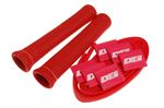 DEI HT Lead and Spark Plug Sleeve Kit - 2 Cylinder Kit - Red - RX1466RED