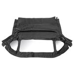 Hood - Black Vinyl OE Spec Exc Hdr Rail - Midget II Sprite III - AHA7371ORIG