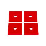 Cross Member Lower Pad Performance Red 3V - AHH6206PBR - Polybush