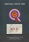 Mechanical Service Parts - MGB and MGB GT - 1962-1969 - AKD3547GR - OTP