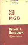 Drivers Handbook - MGB - 1962-1964 - AKD3900CGR - OTP