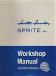 Workshop Manual - Austin Healey Sprite Mk1 - 1958-1961 - AKD4884GR - OTP