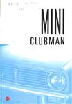 Drivers Handbook - Mini Clubman - 1969-1975 - AKD7348GR - OTP