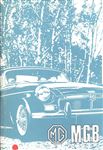 Drivers Handbook - MGB and GT USA - 1973 - AKD8155GR - OTP