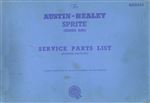 Service Parts - Austin Healey Sprite Mk1 - 1958-1961 - AKD829GR - OTP