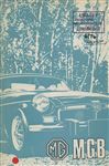 Drivers Handbook - MGB and GT CDN - 1974 - AKD8639GR - OTP