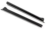 Door Cappings - Pair - Black with White Piping - AKE51923AW