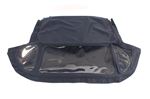 Hood Cover - Blue Mohair - Fixed Rear Window without Header Rail - AKE5372MHBWOHR