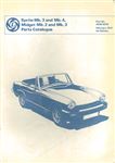 Parts Catalogue - Sprite Mk3/4, Midget Mk2/3 1500 - 1964-1977 - AKM0036GR - OTP