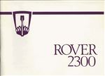 Owners Handbook - SD1 2300 - 1977-1980 - AKM3091GR - OTP