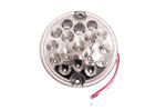 LED Clear Stop/Tail Lamp E-marked 95mm NAS Spec - AMR6526LEDCLR - Aftermarket