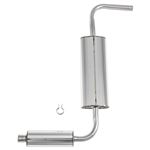 Silencer Resonator & Tailpipe S/Steel - AN336SS