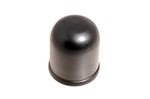 Tow Ball Cover 50mm Spun Black Aluminium - ANR3635P - Aftermarket