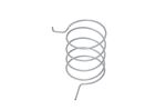 Choke Return Spring (LH Rear) - AUD4417