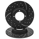 Brake Disc Grooved Froot (pair) MGA - BTB108TG - EBC