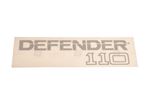 Defender 110 Decal Silver - BTR1049 - Genuine