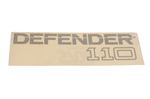 Defender 110 Decal Black - BTR2982LYV - Genuine