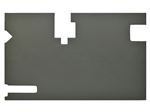 Tailgate Door Card Slate Grey With Wash Wipe - BTR7959LCSP - Aftermarket