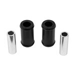 Rear Spring Front and Shackle Bush Comfort Black 33A - C8939APBBLK - Polybush