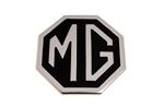 Badge "MG" (Metal) Black/Silver - CHA545